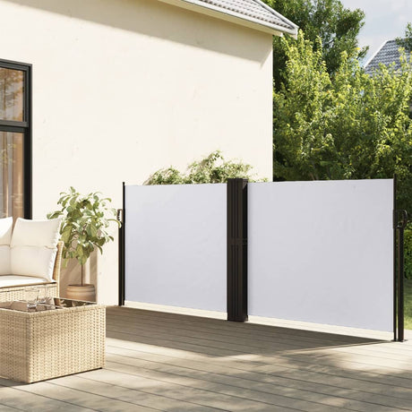 Rozsuwana szyba przednia Vidaxx 140x600 cm biała