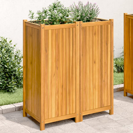 Donica Vidaxx z wyściółką 84x42x100 cm z litego drewna akacjowego