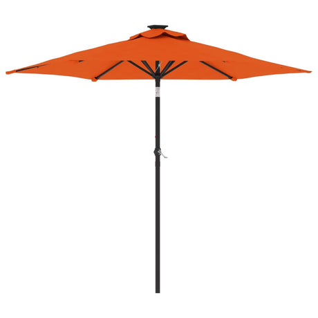 Parasol Vidaxx ze stalowym słupkiem 225x225x212 cm w kolorze terakoty