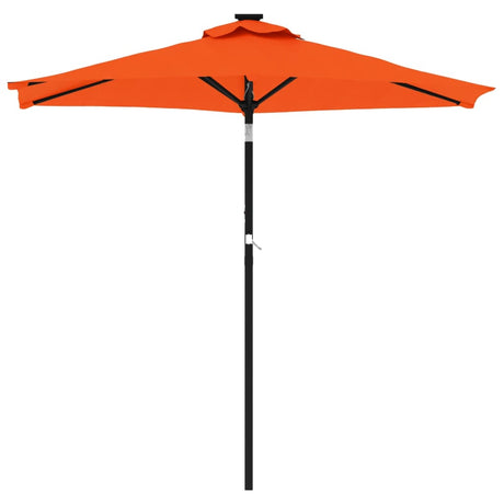 Parasol Vidaxx ze stalowym słupkiem 225x225x212 cm w kolorze terakoty