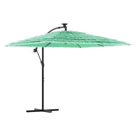 Parasol Vidaxx ze stalowym słupkiem 246x246x230 cm zielony