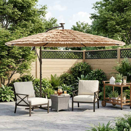 Parasol Vidaxx ze stalowym słupkiem 269x269x235 cm brązowy