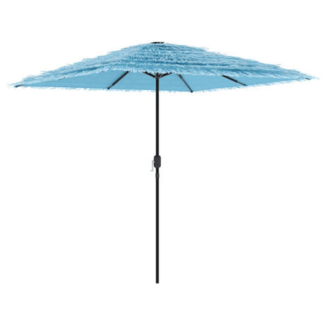 Parasol Vidaxx ze stalowym słupkiem 248x248x248 cm niebieski