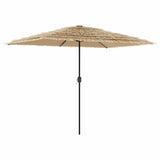 Parasol Vidaxx ze stalowym słupkiem 300x200x250 cm brązowy