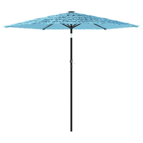 Parasol Vidaxx ze stalowym słupkiem 223x223x213 cm niebieski
