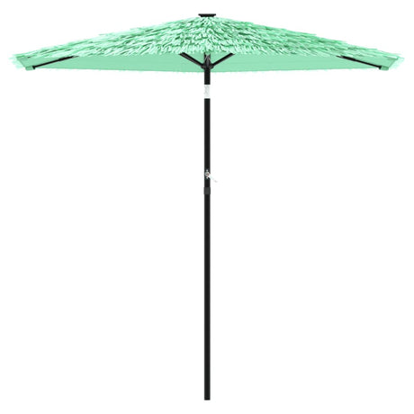 Parasol Vidaxx ze stalowym słupkiem 223x223x213 cm zielony