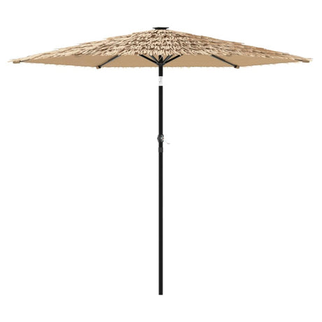 Parasol Vidaxx ze stalowym słupkiem 268x268x226 cm brązowy