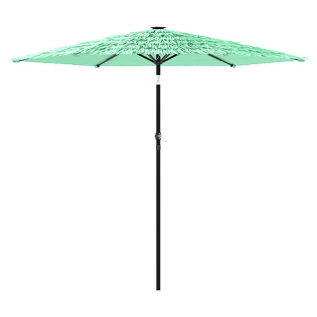 Parasol Vidaxx ze stalowym słupkiem 268x268x226 cm zielony