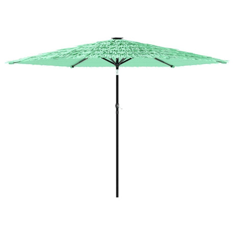 Parasol Vidaxx ze stalowym słupkiem 288x288x225 cm zielony