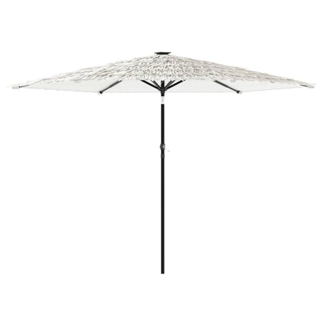 Parasol Vidaxx ze stalowym słupkiem 288x288x225 cm biały