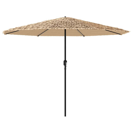 Parasol Vidaxx ze stalowym słupkiem 324x324x247 cm brązowy