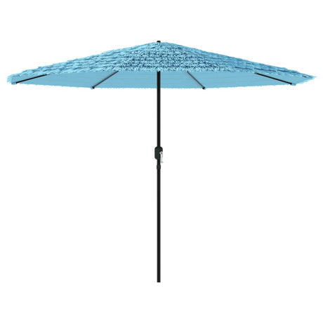 Parasol Vidaxx ze stalowym słupkiem 324x324x247 cm niebieski