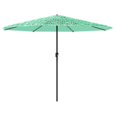 Parasol Vidaxx ze stalowym słupkiem 388x388x248 cm zielony