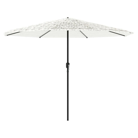 Parasol Vidaxx ze stalowym słupkiem 388x388x248 cm biały