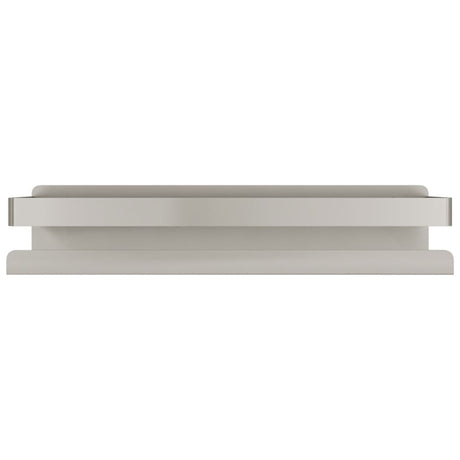 Vidaxl doucherekje 30x10x6 cm geborsteld 304 roestvrij staal