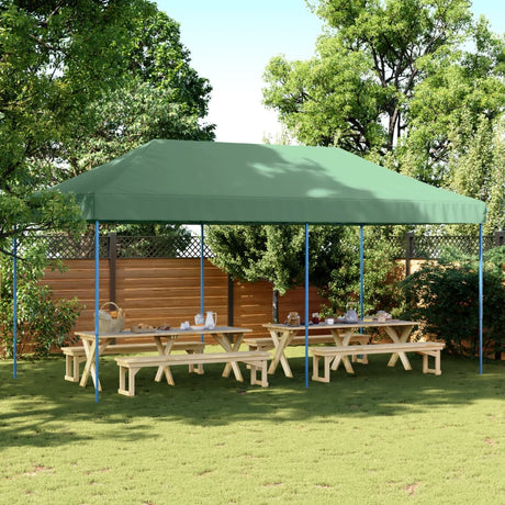Składany namiot imprezowy VidaXL 580x292x315 cm, brązowy