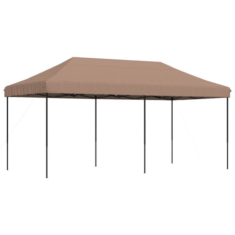 Składany namiot imprezowy VidaXL 580x292x315 cm, brązowy