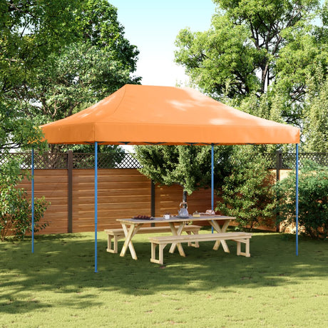 Składany namiot imprezowy VidaXL 410x279x315 cm, pomarańczowy