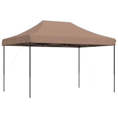 Składany namiot imprezowy VidaXL 410x279x315 cm, brązowy