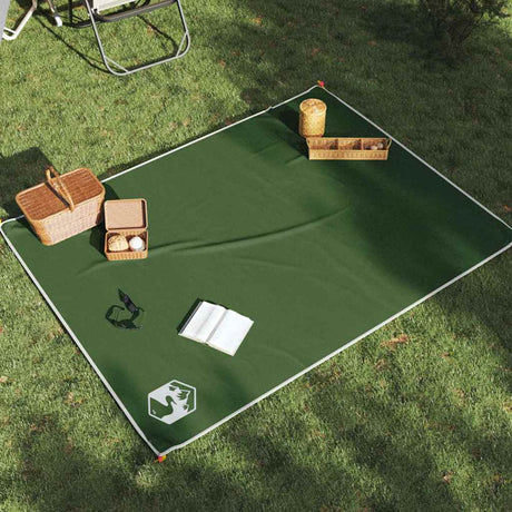 Koc piknikowy Vidaxx z kołkami 205x155 cm zielony