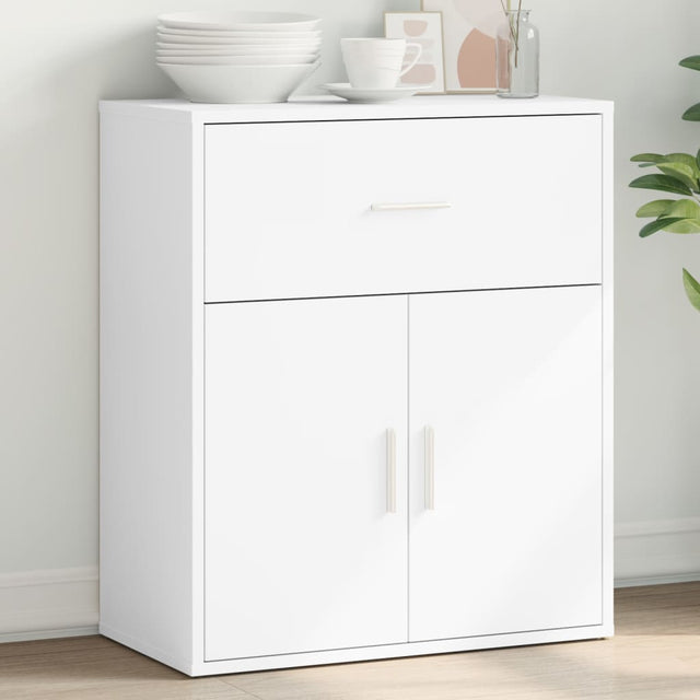 Vidaxl dressoir 60x31x70 cm bewerkt hout wit