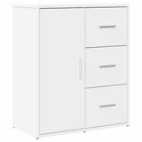 Vidaxl dressoir 60x31x70 cm bewerkt hout wit