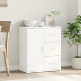 Vidaxl dressoir 60x31x70 cm bewerkt hout wit