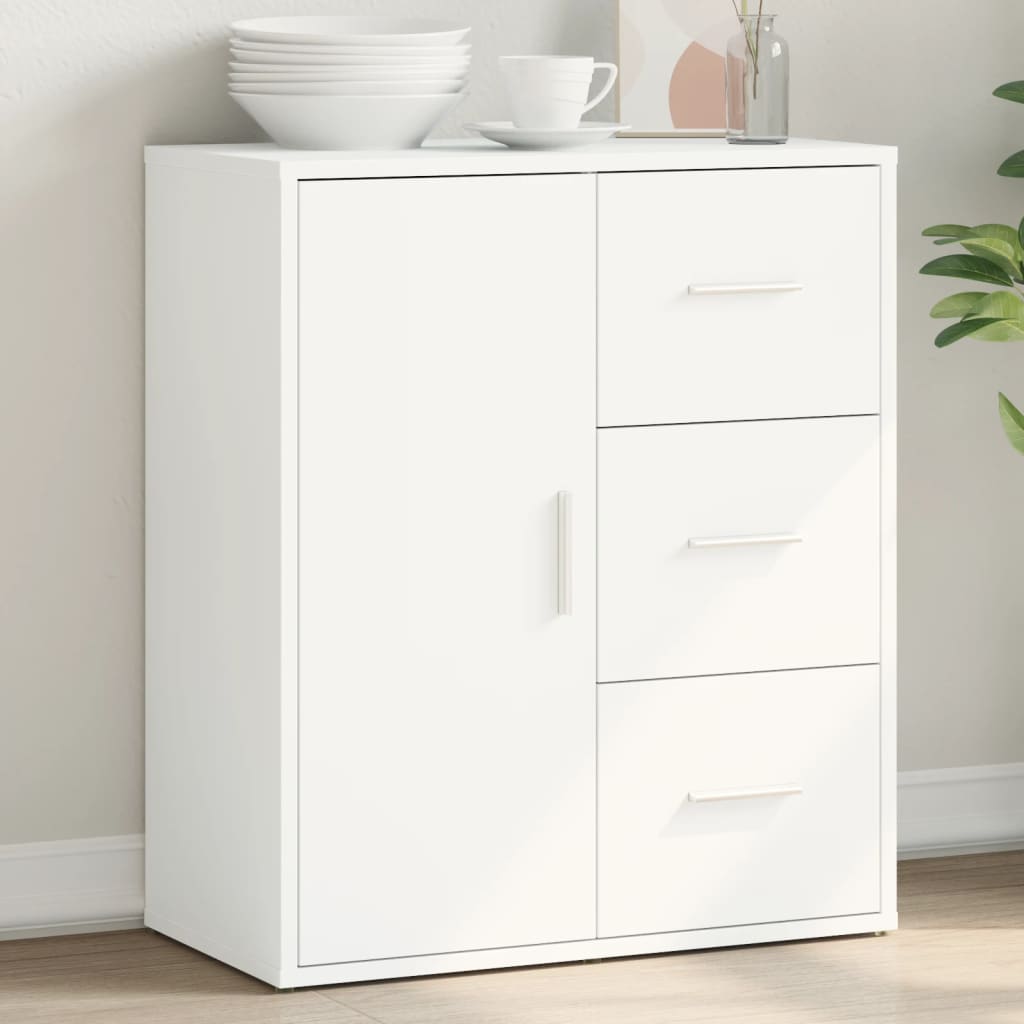 Vidaxl dressoir 60x31x70 cm bewerkt hout wit