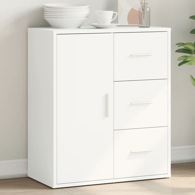 Vidaxl dressoir 60x31x70 cm bewerkt hout wit
