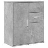 Vidaxl dressoir 60x31x70 cm bewerkt hout betongrijs