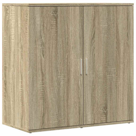 Vidaxl dressoir 79x38x80 cm bewerkt hout sonoma eikenkleurig