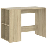 Vidaxl bureau 102x50x75 cm bewerkt hout sonoma eikenkleurig