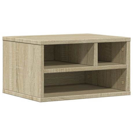 Szafka na drukarkę VidaXL 40x32x22,5 cm z drewna konstrukcyjnego w kolorze dębu sonoma