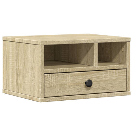 Szafka na drukarkę VidaXL 40x32x22,5 cm z drewna konstrukcyjnego w kolorze dębu sonoma