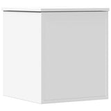 Vidaxl opbergbox 40x42x46 cm bewerkt hout wit