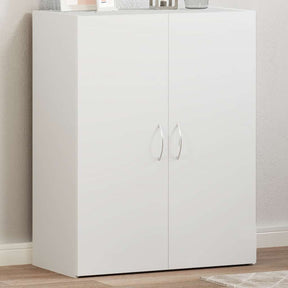Vidaxl archiefkast 60x32x77,5 cm bewerkt hout wit