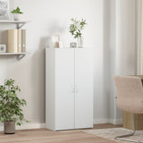 Vidaxl archiefkast 60x32x115 cm bewerkt hout wit