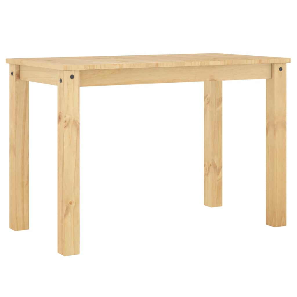 Vidaxl eettafel panama 112x60x75 cm massief grenenhout