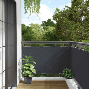 Parawan balkonowy Vidaxx 300x75 cm PCV antracyt