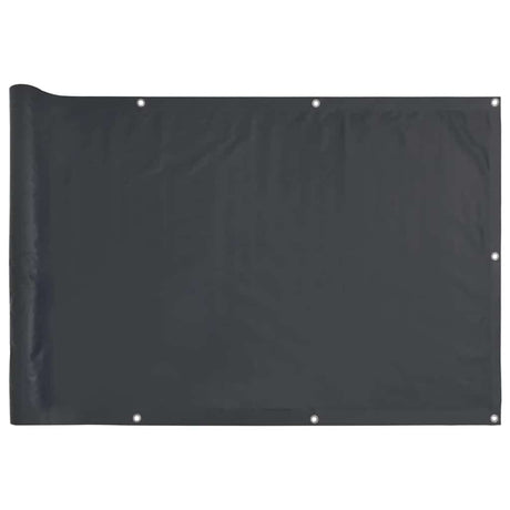 Parawan balkonowy Vidaxx 300x120 cm PCV antracyt