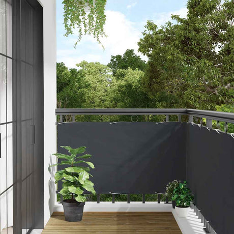 Parawan balkonowy Vidaxx 300x120 cm PCV antracyt