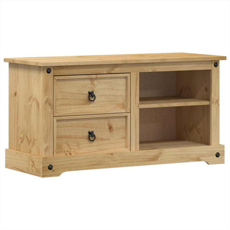 Vidaxl tv-meubel corona 100x40x52 cm massief grenenhout