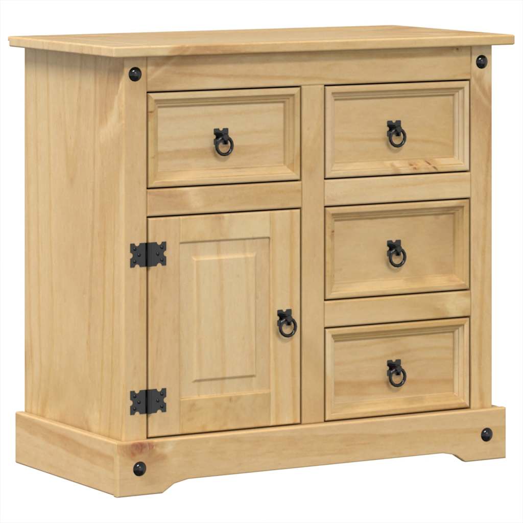 Vidaxl dressoir corona 80x40x75 cm massief grenenhout
