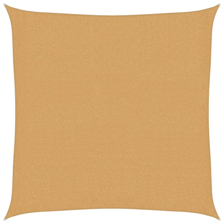 Żagiel przeciwsłoneczny Vidaxl 160 g m² kwadratowy 2x2 m HDPE w kolorze piaskowym