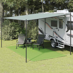 Dywan namiotowy VidaXL 250x350 cm HDPE jasnozielony