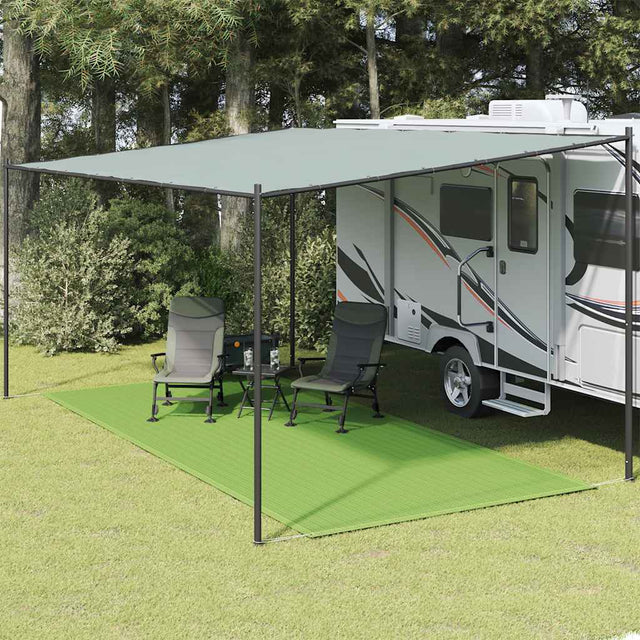 Dywan namiotowy VidaXL 250x500 cm HDPE jasnozielony