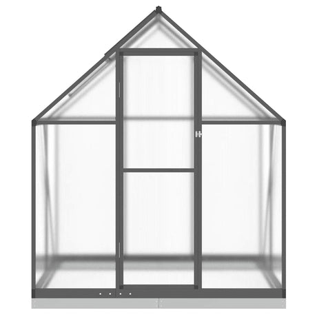 Szklarnia ogrodowa Vidaxx z ramą podstawową 169x114x202 cm aluminium w kolorze antracytowym