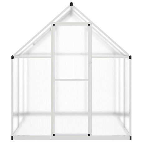 Szklarnia ogrodowa Vidaxx z ramą podstawową 169x169x195 cm aluminiowa w kolorze srebrnym
