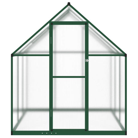 Szklarnia ogrodowa Vidaxx z ramą podstawową 169x169x195 cm aluminiowa w kolorze zielonym