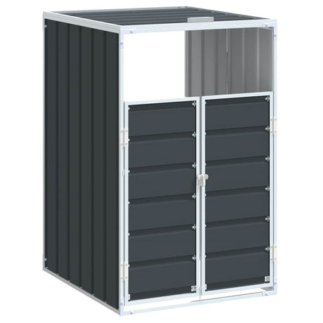 Pojemnik Vidaxx do przechowywania 1 pojemnika 72x81x115 cm stal antracytowa
